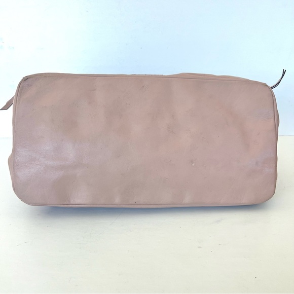 VALENTINO by Mario Valentino Luisa 2 Signature Pink Leather Large Shoulder Tote - Picture 7 of 13